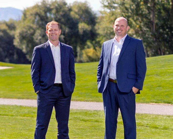 Bryant White and Mike Romney