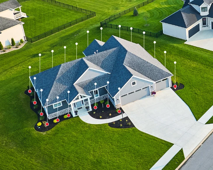 Sentricon Installation Points